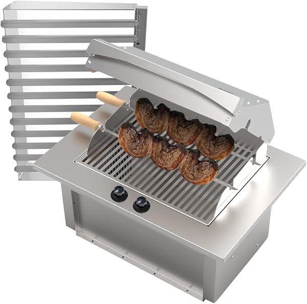 Churrasqueira Elétrica de Embutir Saro Cooktop