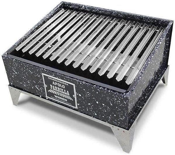 Churrasqueira Portátil a Carvão Apolo Parrilla Mini