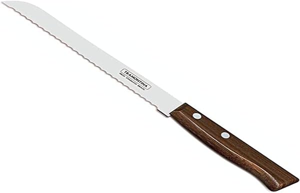 Faca para Pão Tramontina Tradicional Cabo Madeira